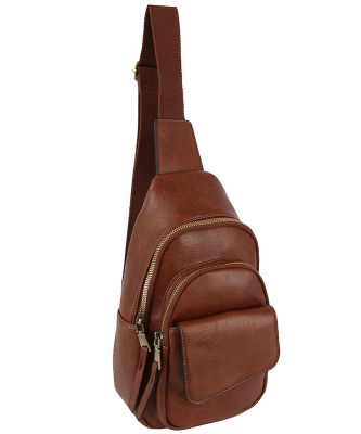 Fashion Sling Bag LQ312 COFFEE